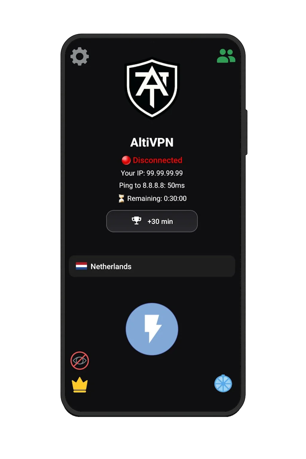 AltiVPN-Screenshot